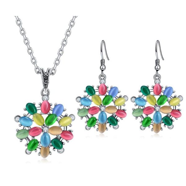 ajojewel bling opal flower jewelry sets for women colorful / white stone pendant necklace earrings set beautiful gifts jewelry, Silver
ajojewel bling opal flower jewelry sets for women colorful / white stone pendant necklace earrings set beautiful gifts jewelry, Silver