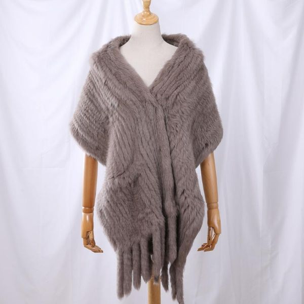 scarves luxury women's genuine real knitted fur tassels lady wraps autumn winter women cape shawls scarfs, Blue;gray
scarves luxury women's genuine real knitted fur tassels lady wraps autumn winter women cape shawls scarfs, Blue;gray