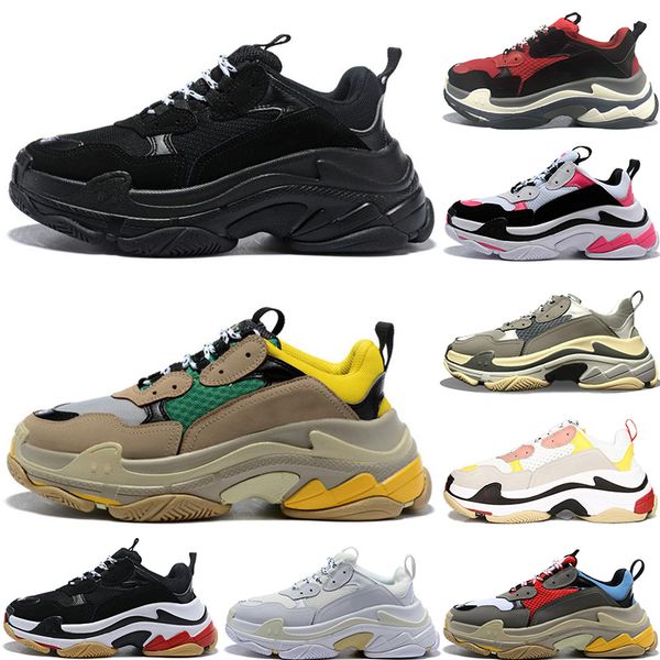 designer paris 17fw triples 2020 triples fashion flat tennis sneakers luxury dad shoes for men's women casual triple-s shoes trainers, Black
designer paris 17fw triples 2020 triples fashion flat tennis sneakers luxury dad shoes for men's women casual triple-s shoes trainers, Black