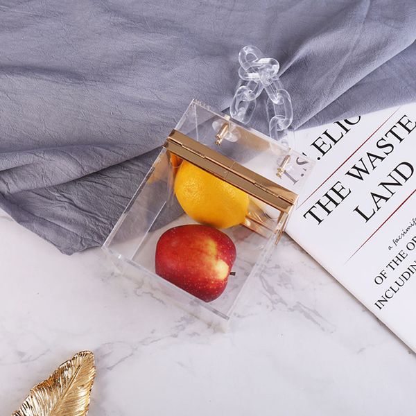 pvc transparent acrylic box women clutch shoulder messenger chain evening bag ladies square package clear plastic handbags bags
pvc transparent acrylic box women clutch shoulder messenger chain evening bag ladies square package clear plastic handbags bags