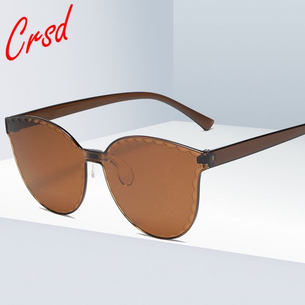 sunglasses crsd 2021 women fashion round retro one-piece glasses candy color quality trendy, White;black
sunglasses crsd 2021 women fashion round retro one-piece glasses candy color quality trendy, White;black