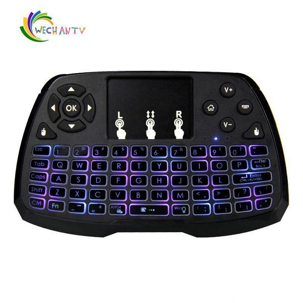 2018 new fly air mouse 2.4g colorful backlit wireless touchpad keyboard multifunction for pc pad android tv box mxq v88 x96 a-fs
2018 new fly air mouse 2.4g colorful backlit wireless touchpad keyboard multifunction for pc pad android tv box mxq v88 x96 a-fs