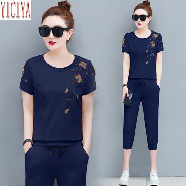 plus size navy blue 2020 summer two piece outfits tracksuits for women sportswear fitness co-ord set wide pants and clothing, White
plus size navy blue 2020 summer two piece outfits tracksuits for women sportswear fitness co-ord set wide pants and clothing, White