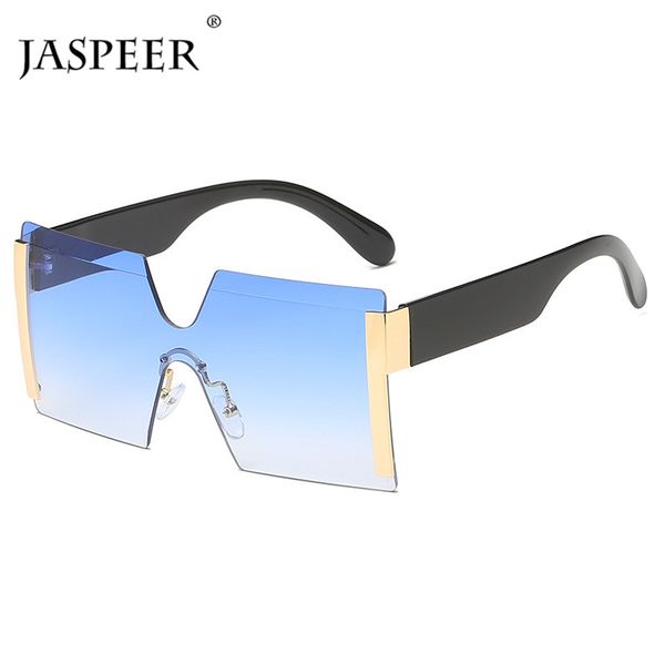sunglasses jaspeer square oversized rimless women brand designer flat one piece sun glasses female travel uv400 shades eyewear, White;black
sunglasses jaspeer square oversized rimless women brand designer flat one piece sun glasses female travel uv400 shades eyewear, White;black