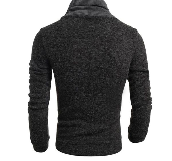 sweater men casual slim sweaters classic high collar simple solid color men sweater003, White;black
sweater men casual slim sweaters classic high collar simple solid color men sweater003, White;black