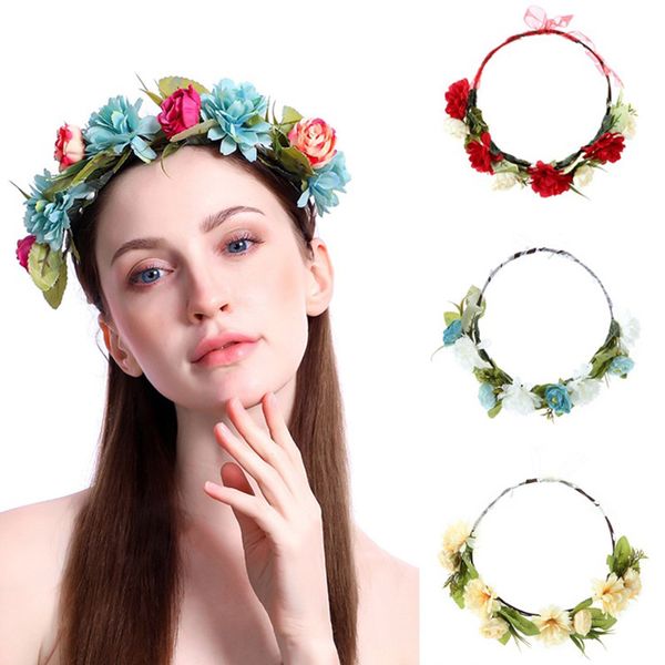 simulation floral crown flower headband for beatuiful girls ladies bride crown hair vintage tiara accessories party stylish, Silver
simulation floral crown flower headband for beatuiful girls ladies bride crown hair vintage tiara accessories party stylish, Silver