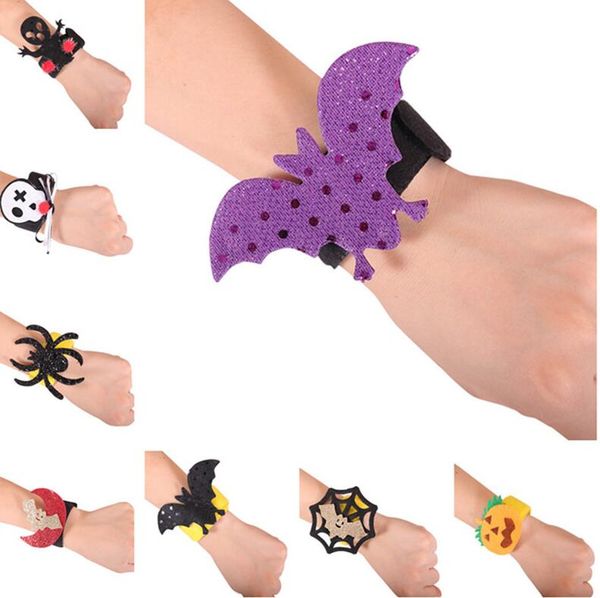 halloween clap ring kids wrist band cartoon wristband hallowmas pumpkin bat skull devils strap christmas children bracelet d9903, Silver
halloween clap ring kids wrist band cartoon wristband hallowmas pumpkin bat skull devils strap christmas children bracelet d9903, Silver