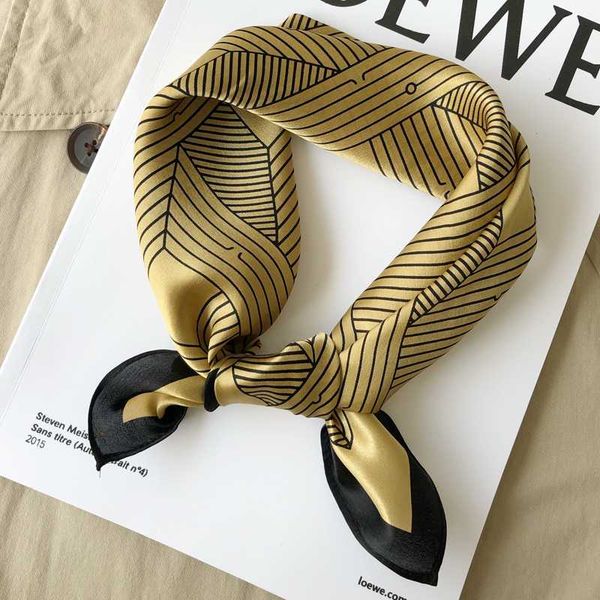 scarves female classic spring summer stripe printed bag hair wrist decoration wrap square small 100% silk scarf for women, Blue;gray
scarves female classic spring summer stripe printed bag hair wrist decoration wrap square small 100% silk scarf for women, Blue;gray