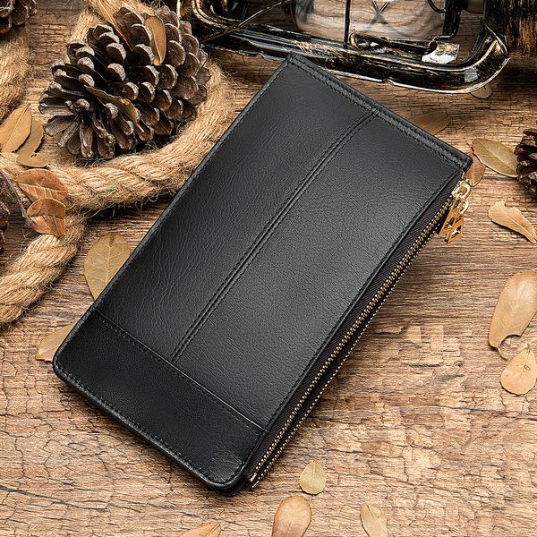 mva genuine leather men wallet card holder multislot card bag money cash pocket foldable long wallet purse, Brown;gray
mva genuine leather men wallet card holder multislot card bag money cash pocket foldable long wallet purse, Brown;gray