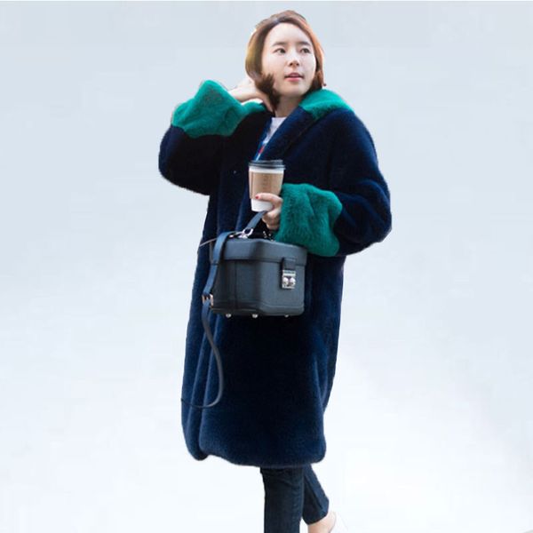 women's fur & faux hooded coat winter jacket women fashion long parkas thick warm loose jackets manteau femme, Black
women's fur & faux hooded coat winter jacket women fashion long parkas thick warm loose jackets manteau femme, Black