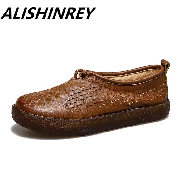 alishinrey women flat shoes lace up moccasins soft genuine leather ladies shoes handmade flats hollow casual women, Black
alishinrey women flat shoes lace up moccasins soft genuine leather ladies shoes handmade flats hollow casual women, Black