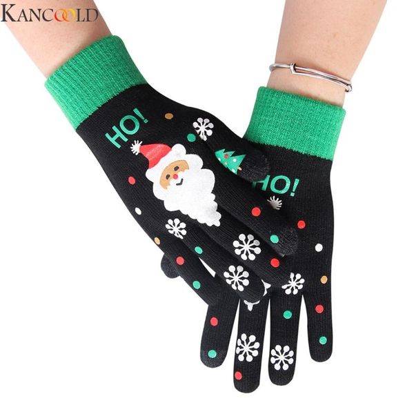 five fingers gloves kancoold women christmas knitted vintage thicken touch screen winter warm snow elk full finger mittens xmas gift, Blue;gray
five fingers gloves kancoold women christmas knitted vintage thicken touch screen winter warm snow elk full finger mittens xmas gift, Blue;gray