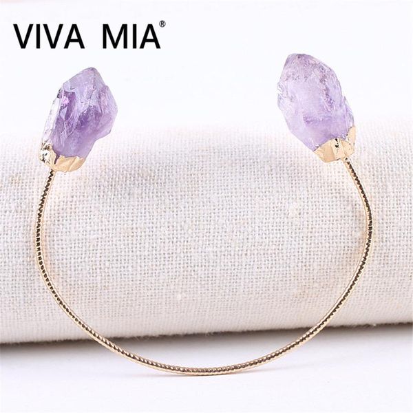 bangle amethysts citrines bracelet natural stones gilded stone charm bracelets handmade crystal irregular, Black
bangle amethysts citrines bracelet natural stones gilded stone charm bracelets handmade crystal irregular, Black