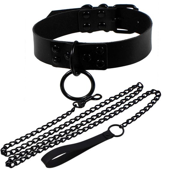 new womens man rivet alternative metal slave pu leather collar traction rope bondage necklace neckband toys for couple, Golden;silver
new womens man rivet alternative metal slave pu leather collar traction rope bondage necklace neckband toys for couple, Golden;silver
