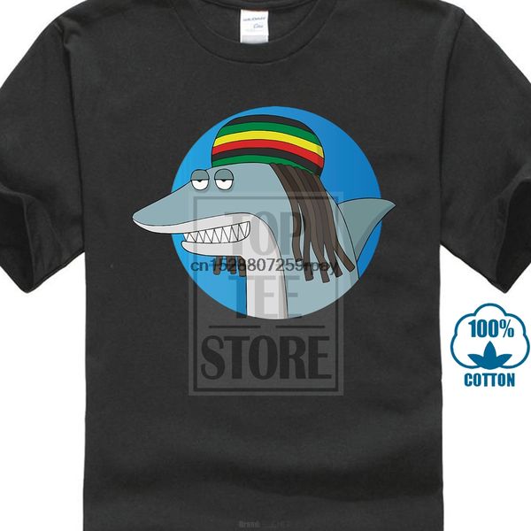 limited shark reggae tour dates mens black t shirt size s 5xl