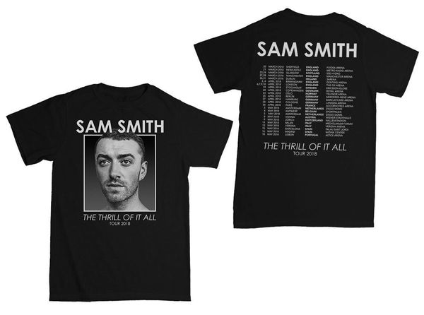 sam smith - трепет все тура 2018 года мужская тенниска женщины мужчины музыка лето короткие рукава хлопок t-shirt мода
sam smith - трепет все тура 2018 года мужская тенниска женщины мужчины музыка лето короткие рукава хлопок t-shirt мода