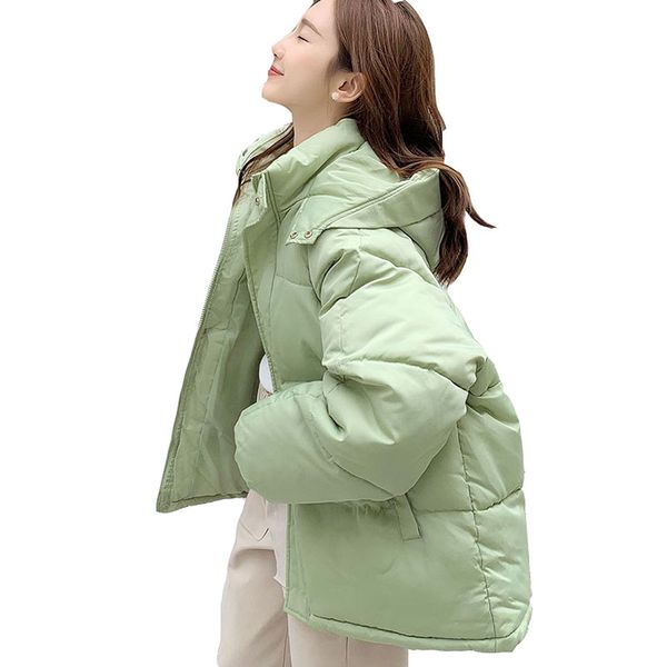 women's down & parkas parker jacket winter short hooded overcoat ms. hong kong style loose student cotton bread korean long sleeve coat, Black
women's down & parkas parker jacket winter short hooded overcoat ms. hong kong style loose student cotton bread korean long sleeve coat, Black