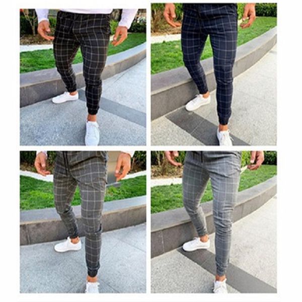 man plaid pants fashion occident trend plaid printed casual drawstring pencil pants drawstring pencil pants casual mens trousers new arrival, Black
man plaid pants fashion occident trend plaid printed casual drawstring pencil pants drawstring pencil pants casual mens trousers new arrival, Black