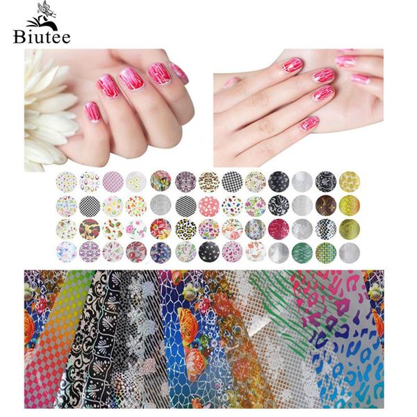 50 pcs mix color transfer foil nails art start design sticker decal for polish care diy nail tools, Black
50 pcs mix color transfer foil nails art start design sticker decal for polish care diy nail tools, Black