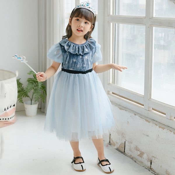 children's summer princess dress new ice and snow 2 performance aisha girls princess dress nsm3b, Black;gray
children's summer princess dress new ice and snow 2 performance aisha girls princess dress nsm3b, Black;gray