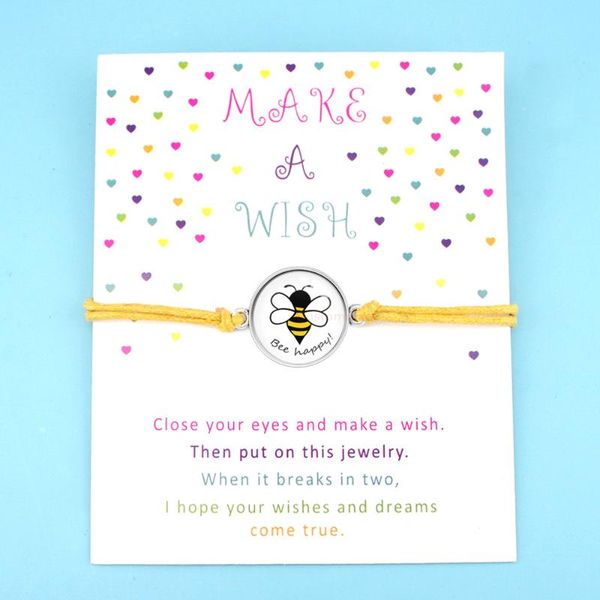 charm bracelets save the bees happy flamingos animal love card yellow wax cords suede women men girl boys jewelry gift, Golden;silver
charm bracelets save the bees happy flamingos animal love card yellow wax cords suede women men girl boys jewelry gift, Golden;silver