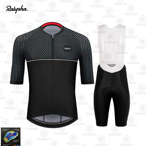 ralvpha cycling jersey set 2020 breathable pro team bicycle jersey cycling clothing bib shorts suits bike wear clothes, Black;blue
ralvpha cycling jersey set 2020 breathable pro team bicycle jersey cycling clothing bib shorts suits bike wear clothes, Black;blue