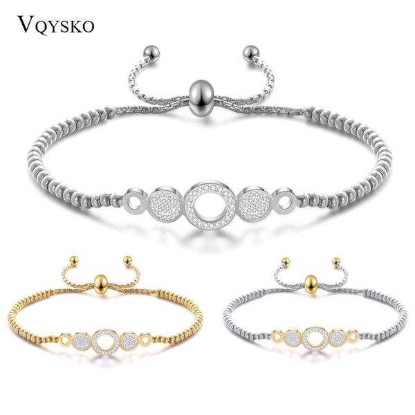 new gold-color tone beaded bracelets girls gift adjustable statement jewelry pulsera stainless steel for women, Golden;silver
new gold-color tone beaded bracelets girls gift adjustable statement jewelry pulsera stainless steel for women, Golden;silver