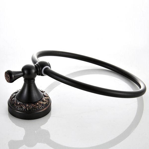 towel ring holder brass hanger bathroom accessories l style wall mounted