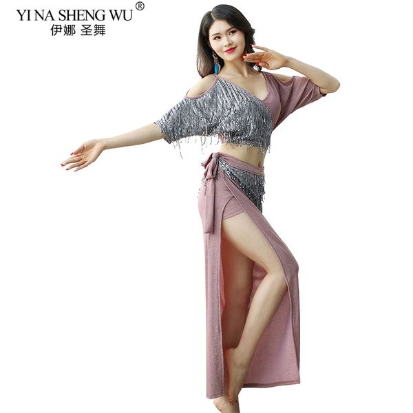 stage wear belly dance long split skirt costumes lady silver tassel sequin oriental beginners practice set skirt team suit, Black;red
stage wear belly dance long split skirt costumes lady silver tassel sequin oriental beginners practice set skirt team suit, Black;red