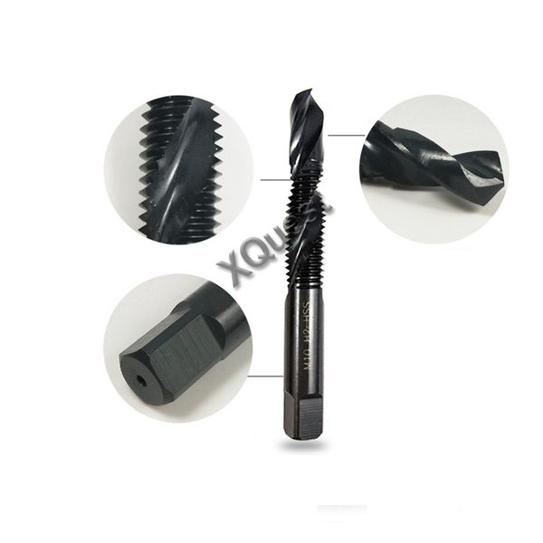 xquest vap composite tap m3 m4 m5 m6 m8 m10 round handle machine combined taps drill m3x0.5 m4x0.7 m5x0.8 m6x1 m8x1.25 m10x1.5
xquest vap composite tap m3 m4 m5 m6 m8 m10 round handle machine combined taps drill m3x0.5 m4x0.7 m5x0.8 m6x1 m8x1.25 m10x1.5