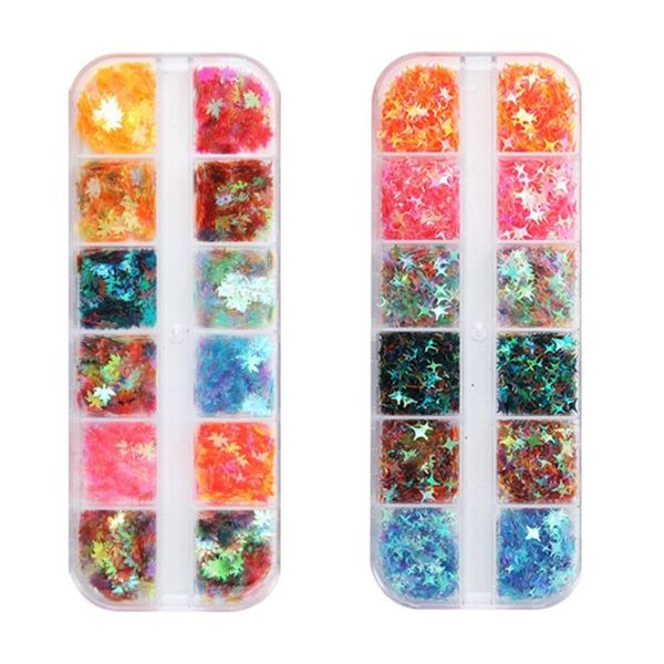 nail art decorations 2 boxes sequins stylish beautiful safety manicure decor supplies diy materials patch for woman, Silver;gold
nail art decorations 2 boxes sequins stylish beautiful safety manicure decor supplies diy materials patch for woman, Silver;gold