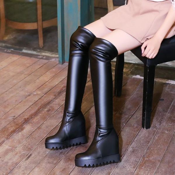 new autumn winter model show large size 40 inner wedges heel white black elastic women boots
new autumn winter model show large size 40 inner wedges heel white black elastic women boots