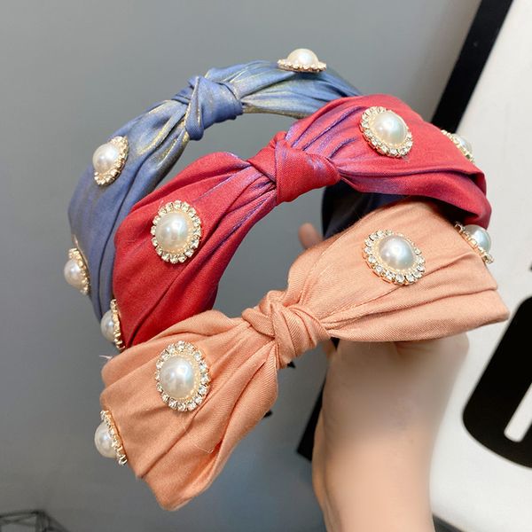 european and american fashion high-end knotted headband highlight pearl rhinestone hipster bright hair ring jewelry woman, Golden;silver
european and american fashion high-end knotted headband highlight pearl rhinestone hipster bright hair ring jewelry woman, Golden;silver