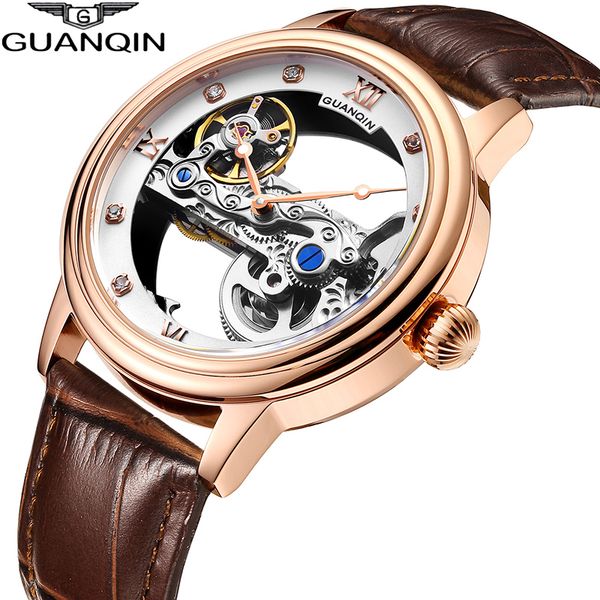 wristwatches guanqin 2021 men watches automatic luminous clock tourbillon waterproof gold mechanical relogio masculino, Slivery;brown
wristwatches guanqin 2021 men watches automatic luminous clock tourbillon waterproof gold mechanical relogio masculino, Slivery;brown