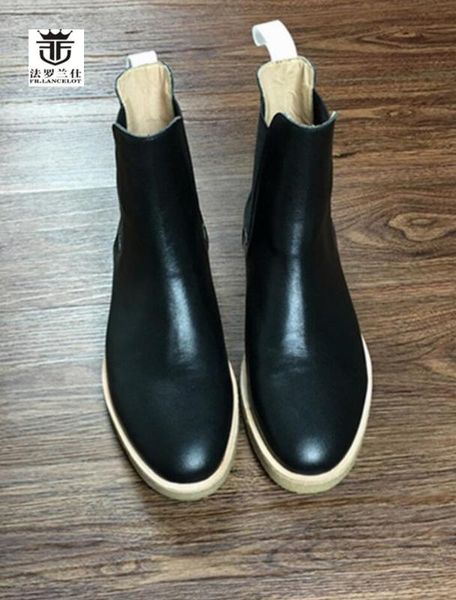 fr.lancelot 2020 real leather boots black leather boot slip on men short flat heel rubber sole party fringe men's boots
fr.lancelot 2020 real leather boots black leather boot slip on men short flat heel rubber sole party fringe men's boots