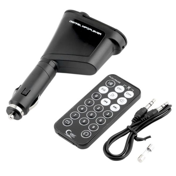 audio car mp3 player kit wireless music radio fm transmitter modulator usb secure digital memory card mmc with remote control
audio car mp3 player kit wireless music radio fm transmitter modulator usb secure digital memory card mmc with remote control