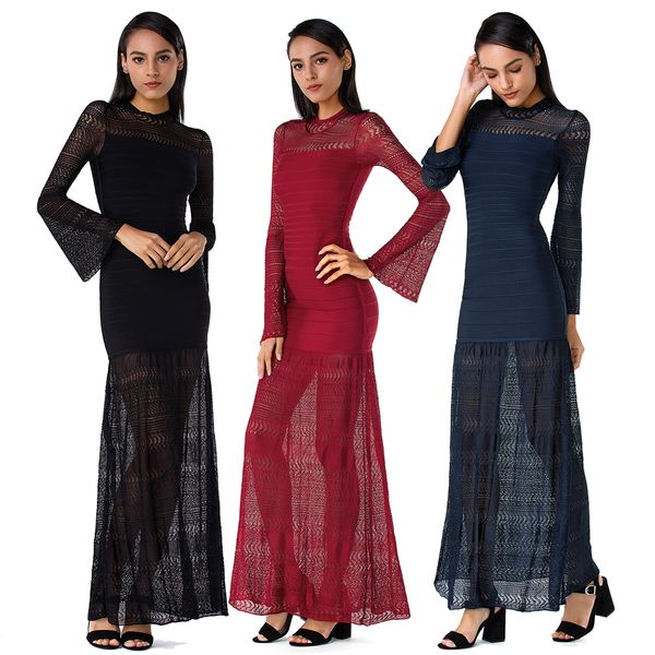 2021 new hl crew-neck bodycon mermlaid prom dresses body sculpting rayon evening gown elegant long formal party bridesmaid costumes skirt h2, Black
2021 new hl crew-neck bodycon mermlaid prom dresses body sculpting rayon evening gown elegant long formal party bridesmaid costumes skirt h2, Black