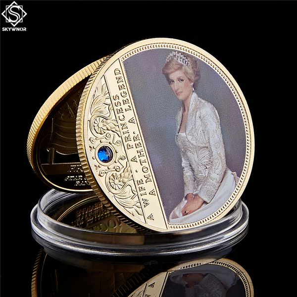 collectible british diana princess craft with diamond last rose professional gold plated commemorative token coin
collectible british diana princess craft with diamond last rose professional gold plated commemorative token coin