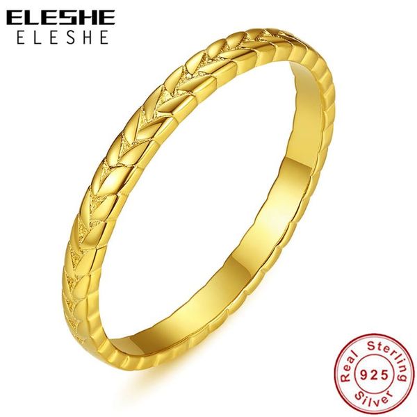 eleshe simple style 925 sterling silver finger rings for women knot infinity promise ring gold color wedding gift fine jewelry, Golden;silver
eleshe simple style 925 sterling silver finger rings for women knot infinity promise ring gold color wedding gift fine jewelry, Golden;silver