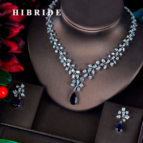 hibride charm blue water drop dubai jewelry sets white gold color wedding necklace earrings sets bijoux bijoux mariage n-593, Silver
hibride charm blue water drop dubai jewelry sets white gold color wedding necklace earrings sets bijoux bijoux mariage n-593, Silver