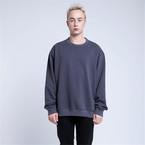 pullover solid color sweatshirts mens trend brand o-neck autumn thick cotton sweatshirt loose hip hop streetwear kg-769, Black
pullover solid color sweatshirts mens trend brand o-neck autumn thick cotton sweatshirt loose hip hop streetwear kg-769, Black