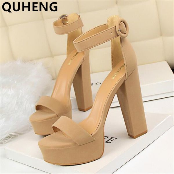 platform leather women's sandals 2020 summer ladies thick heel super high heels fashion wild woman shoes peep toes sandales, Black
platform leather women's sandals 2020 summer ladies thick heel super high heels fashion wild woman shoes peep toes sandales, Black