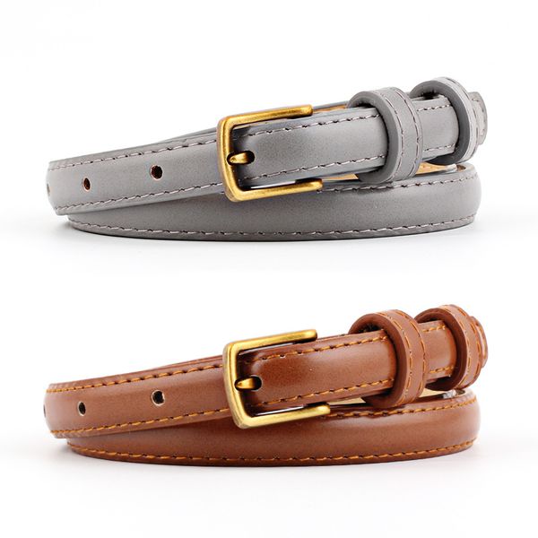 women belts bronze buckle casual designer pu leather waist strap jeans trousers black ladies female thin waistband, Black;brown
women belts bronze buckle casual designer pu leather waist strap jeans trousers black ladies female thin waistband, Black;brown