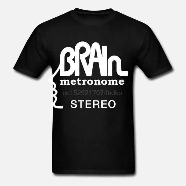printed men t shirt cotton tshirts o-neck short-sleeve brain records krautrock neu women t-shirt