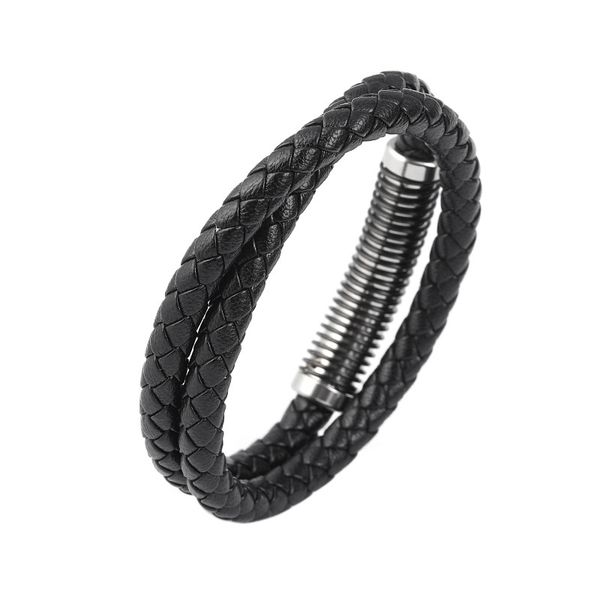 new bracelet supply creative men's leather retro cattle double layer simple and elegant temperament accessories grade charm, Golden;silver
new bracelet supply creative men's leather retro cattle double layer simple and elegant temperament accessories grade charm, Golden;silver