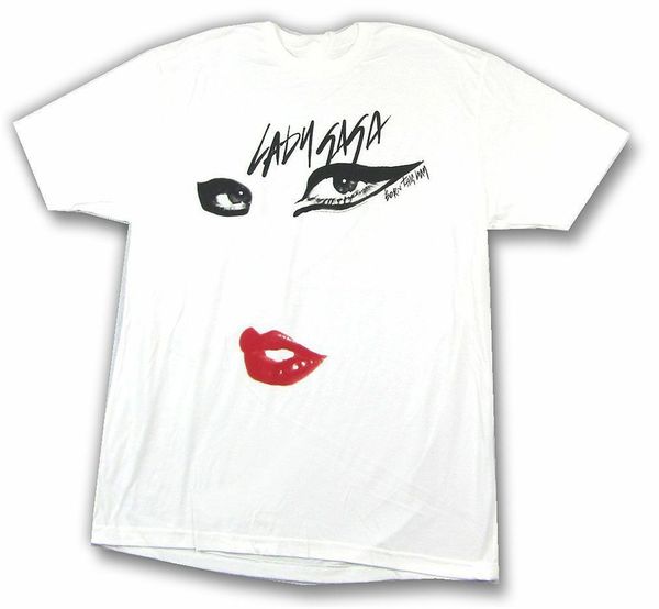 lady gaga red lips born this way face white t shirt new merch clothing funny male casual style tee shirt
lady gaga red lips born this way face white t shirt new merch clothing funny male casual style tee shirt