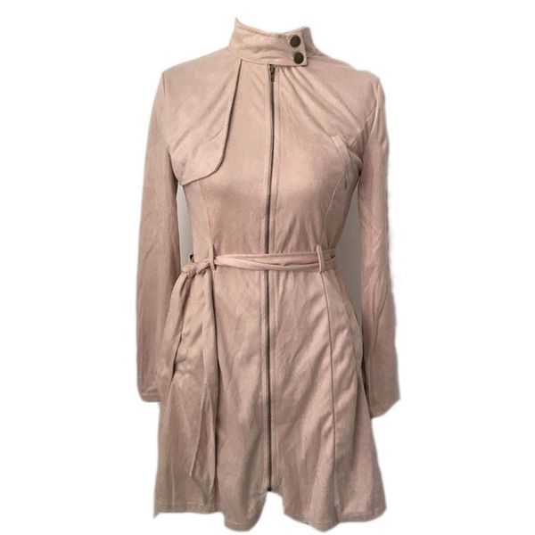 women long outwear warm winter casual trench coat wool blends ladies zipper solid, Tan;black
women long outwear warm winter casual trench coat wool blends ladies zipper solid, Tan;black