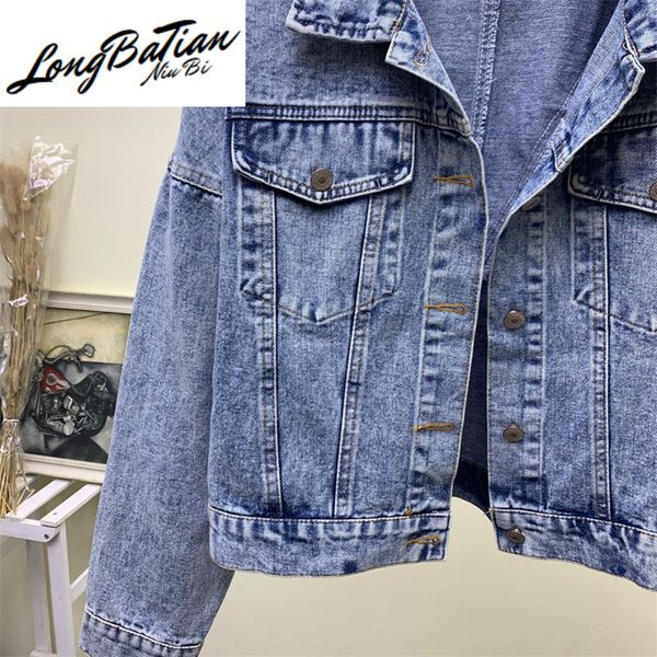 2020 spring autumn wash tassel sequins denim women basic coat chaqueta mujer vintage hole short loose jeans jacket female, Black;brown
2020 spring autumn wash tassel sequins denim women basic coat chaqueta mujer vintage hole short loose jeans jacket female, Black;brown