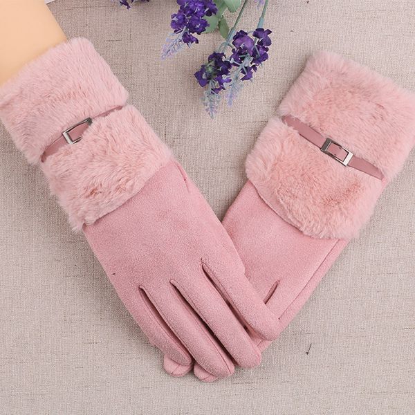 five fingers gloves winter female warm plus plush thick leather bow cycling mittens women suede touch screen driving full finger j27, Blue;gray
five fingers gloves winter female warm plus plush thick leather bow cycling mittens women suede touch screen driving full finger j27, Blue;gray