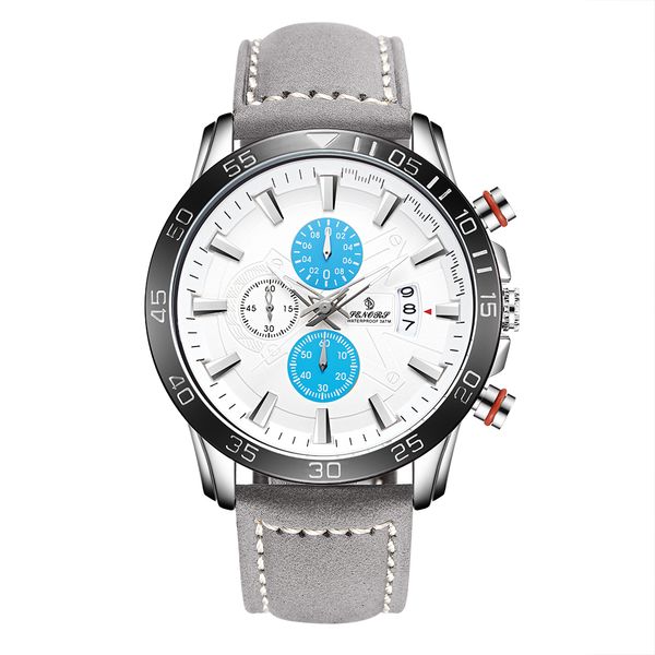 Mayforest Multifunction Blue Dial Chronograph Sports Mens Watches Date Genuine Leather Strap Quartz Fashion Men's Clocks Timing, Slivery;brown
Mayforest Multifunction Blue Dial Chronograph Sports Mens Watches Date Genuine Leather Strap Quartz Fashion Men's Clocks Timing, Slivery;brown